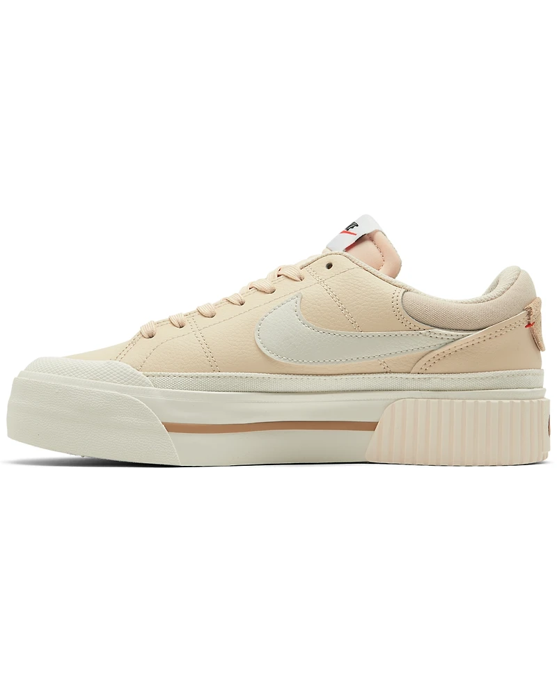 Nike Women's Court Legacy Lift Platform Casual Sneakers from Finish Line
