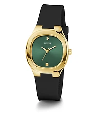 Guess Women's Analog Black Silicone Watch 32mm