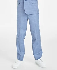 Tommy Hilfiger Big Boys Stretch Sharkskin Machine Washable Suit Pants