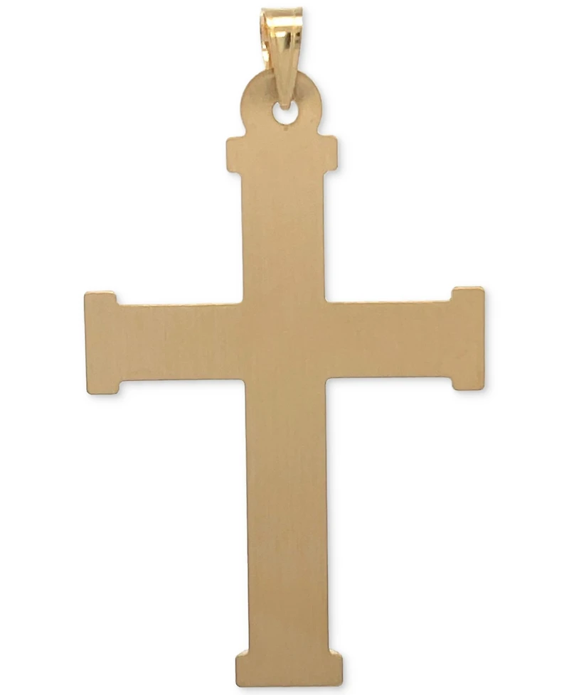 Cross Pendant in 14k Yellow Gold