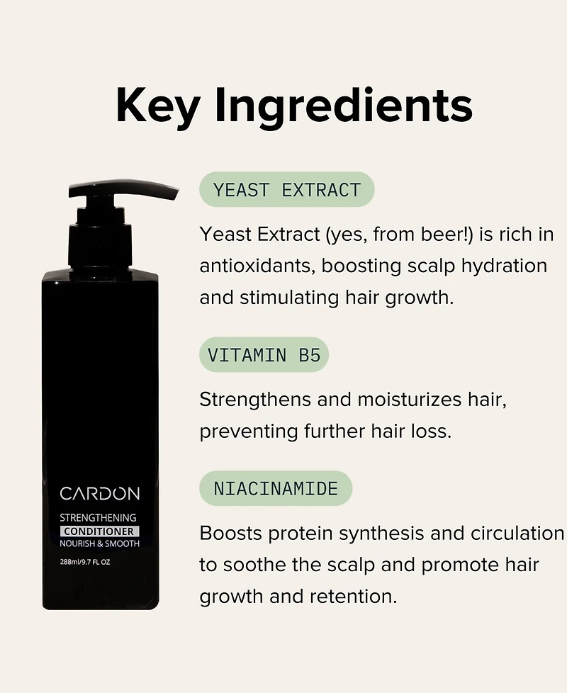 Cardon Strengthening Conditioner, 9.7 oz.