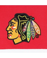 Men's Tommy Hilfiger Red Chicago Blackhawks Walter Lace-Up Long Sleeve Top