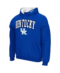 Men's Colosseum Kentucky Wildcats Arch and Team Logo 3.0 Pullover Hoodie