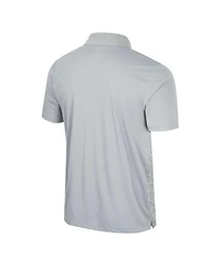 Men's Colosseum Gray Stanford Cardinal Cybernetic Polo Shirt