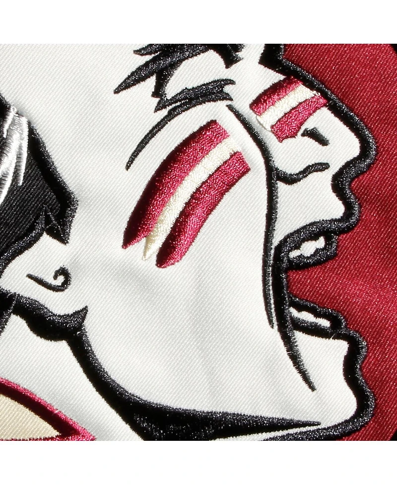 Men's Colosseum Cream Florida State Seminoles 2.0 Lace-Up Hoodie