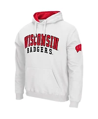 Colosseum Men's Wisconsin Badgers Double Arch Pullover Hoodie