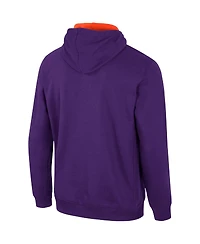 Colosseum Men's Clemson Tigers Half-Zip Hoodie