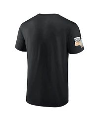 Men's Fanatics Black Tennessee Volunteers Fan T-shirt