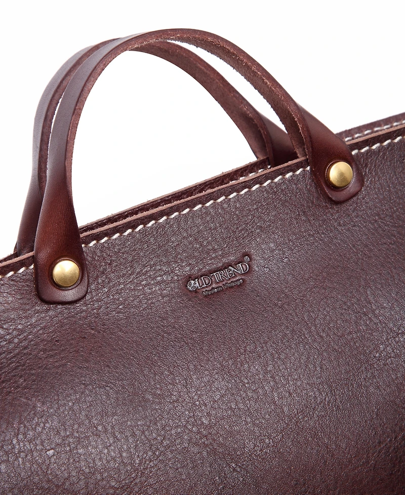 Old Trend Women's Genuine Leather Out West Satchel Bag