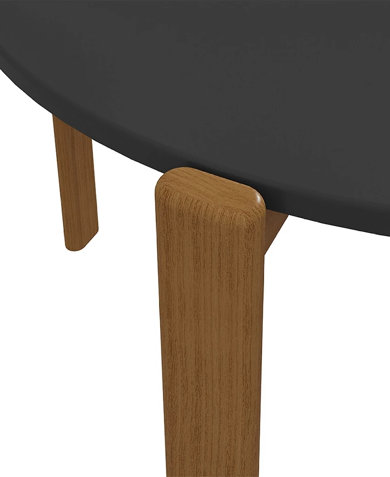 Manhattan Comfort Gales 46.54" Medium Density Fiberboard Round Dining Table
