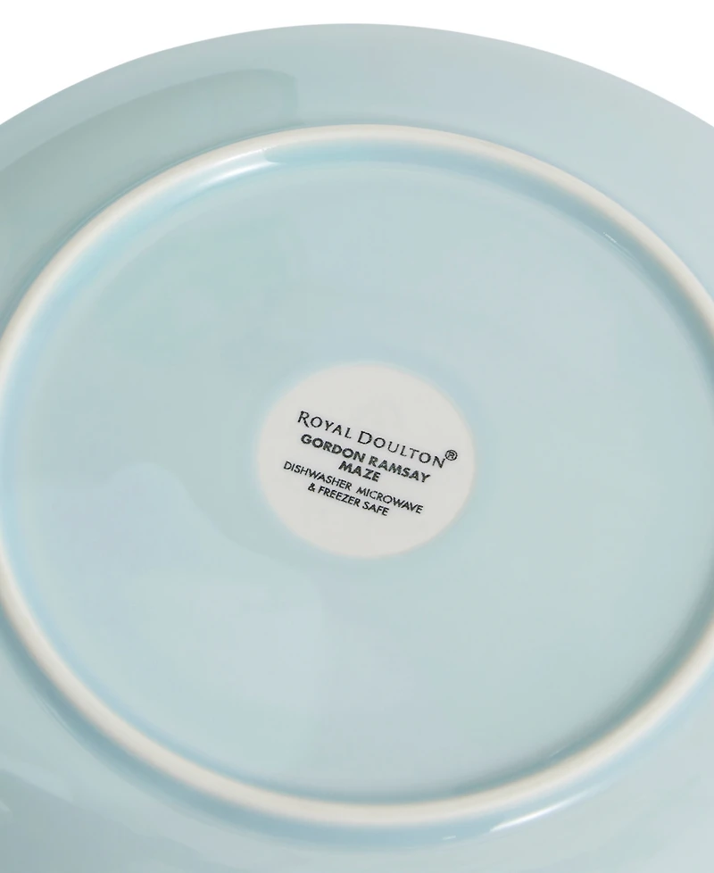 Royal Doulton Gordon Ramsay Maze Salad Plate, Set of 4, Service for 4