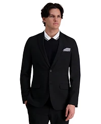 Jmh Men's 4-Way Stretch Plain Weave Ultra Slim Fit Suit Jacket