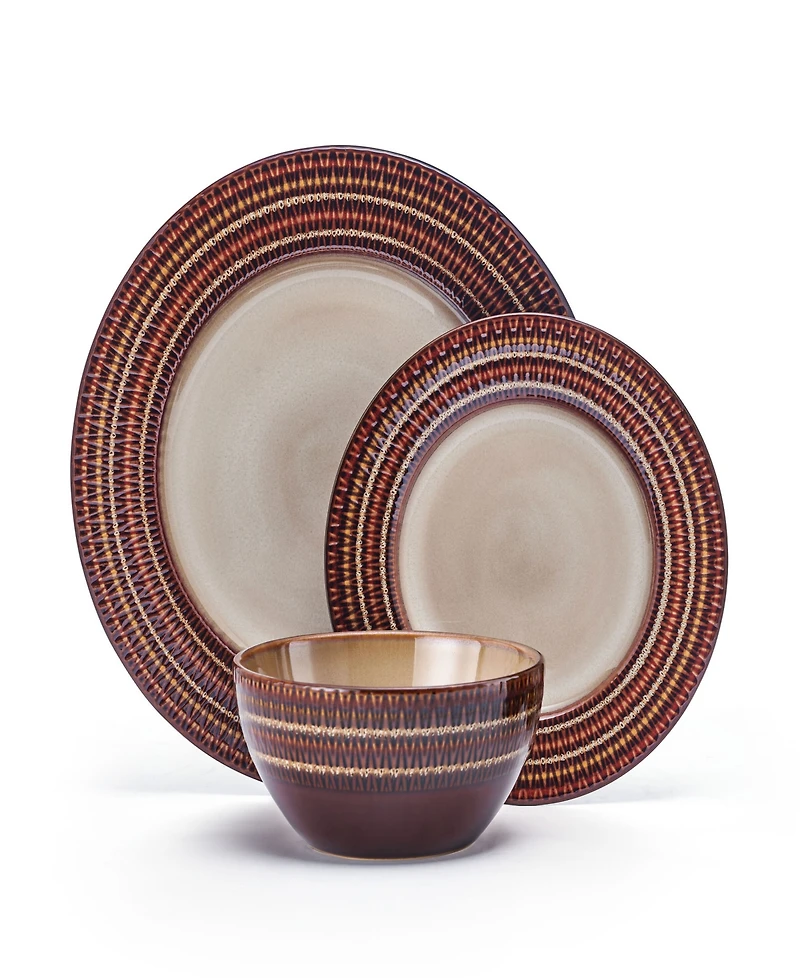 Pfaltzgraff Skylar 12-Pc Dinnerware Set, Service for 4