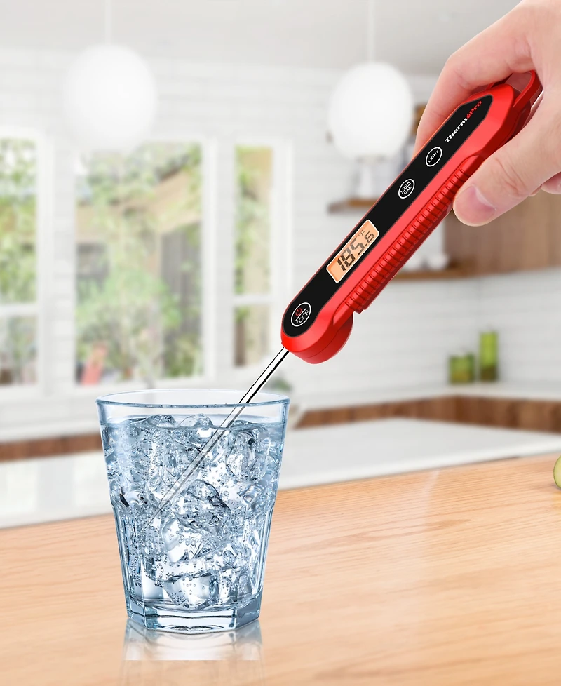 ThermoPro Pack of 1 TP03HW Water-Resistant Digital Instant Read Meat Thermometer