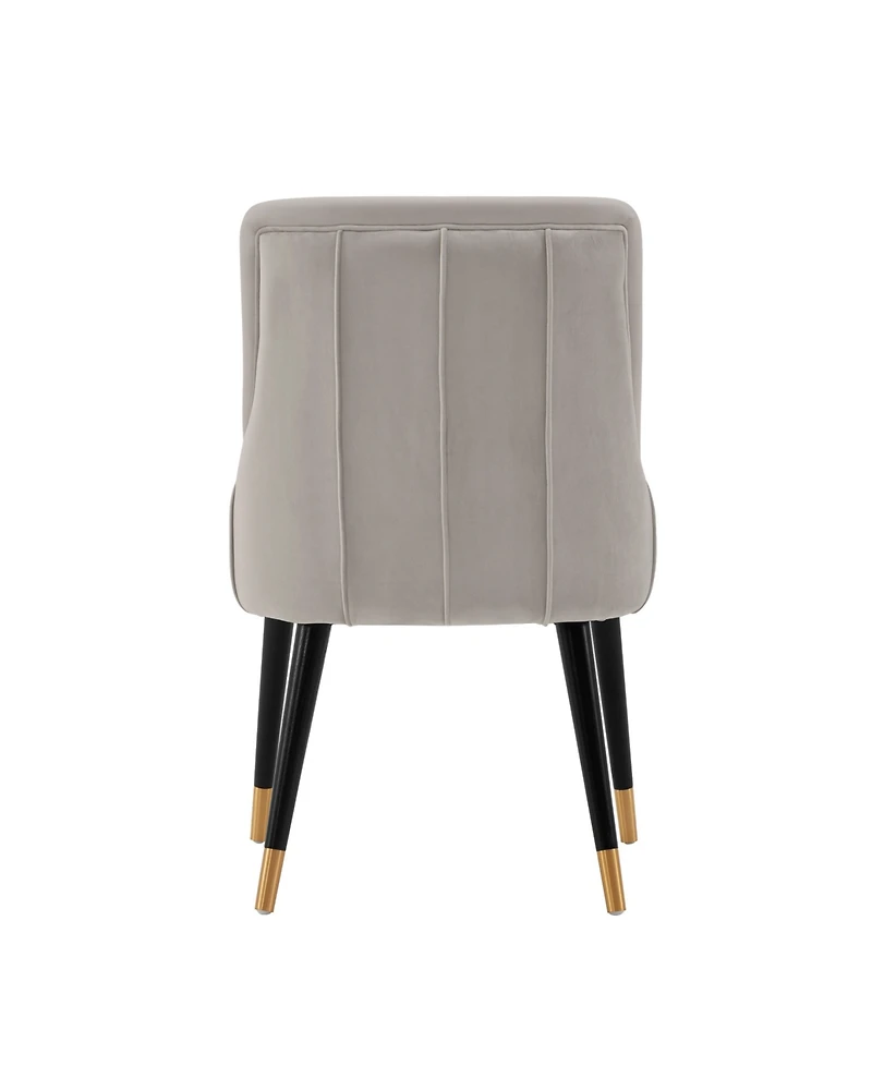 Manhattan Comfort Eda 2-Piece Upholstered Dining Chair Set