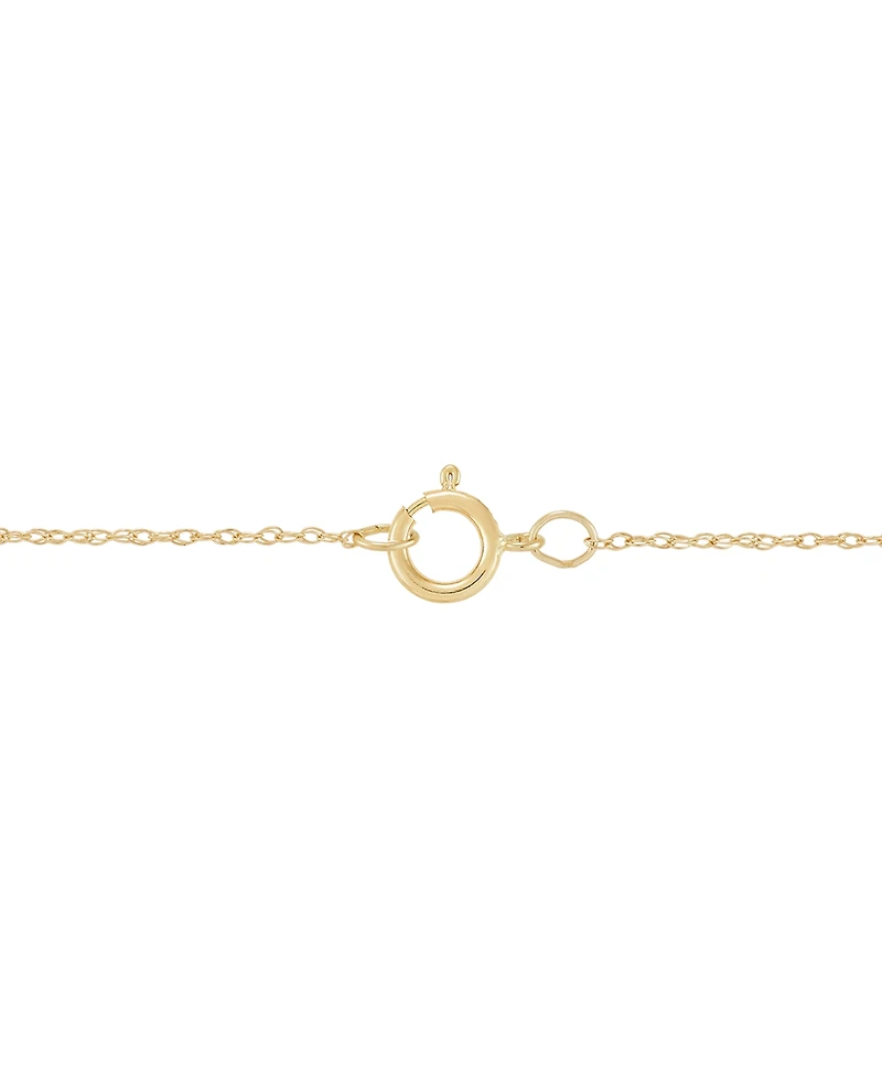 Diamond Accent Heart Locket 18" Pendant Necklace in 10k Gold