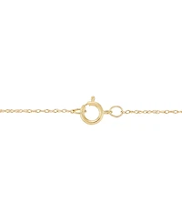 Diamond Accent Heart Locket 18" Pendant Necklace in 10k Gold