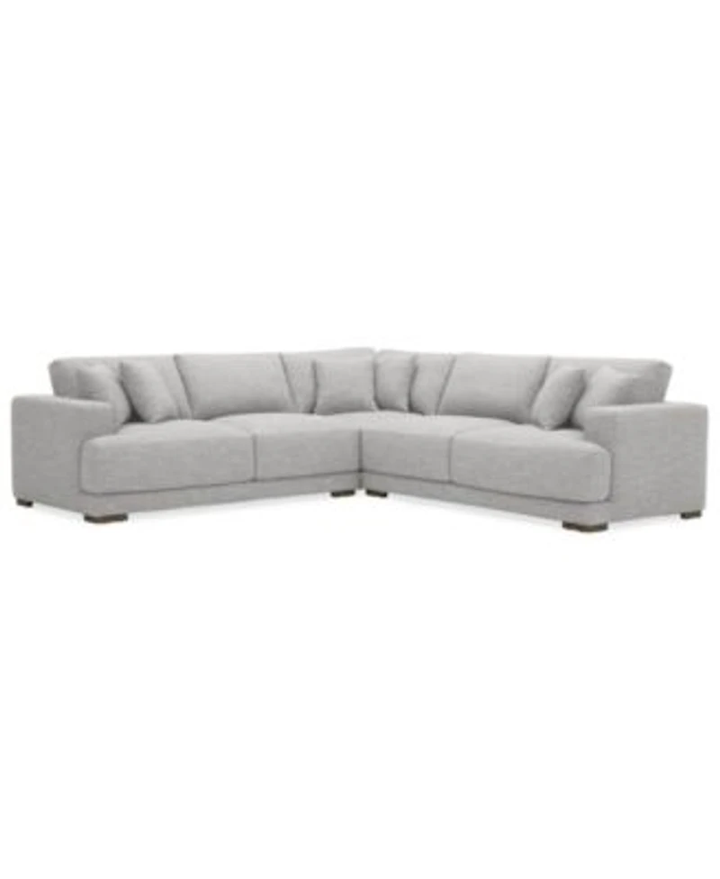 Closeout Vasher Fabric Sectional Collection Created For Macys