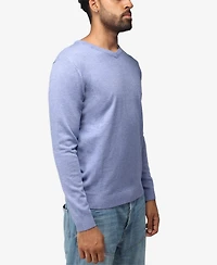 X-Ray Men's Basic V-Neck Pullover Midweight Sweater