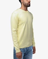 X-Ray Men's Basic V-Neck Pullover Midweight Sweater