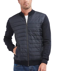 Barbour Men's Carn Baffled Full-Zip Sweater