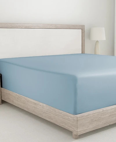 Soft 400 Thread Count 100% Cotton Deep Pocket Twin Fitted Sheet Only by California Design Den