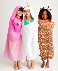 Lands' End Kids Cotton Hooded Towel
