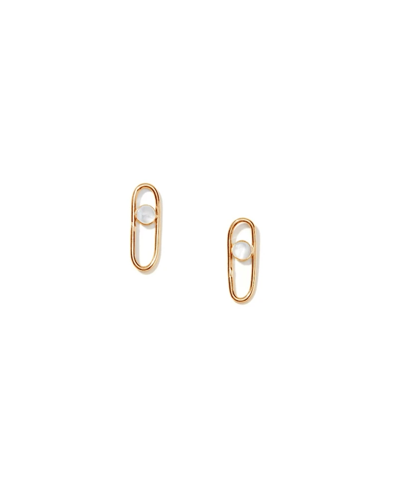 Nectar Nectar New York Bold Link Hoop Earrings