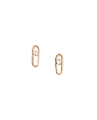 Nectar Nectar New York Bold Link Hoop Earrings