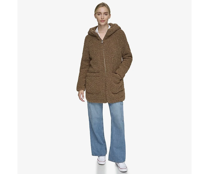 Women's Seneca Soft Sherpa Teddy Coat
