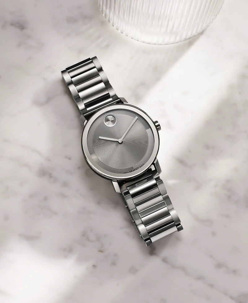 Movado Men's Bold Evolution 2.0 Swiss Quartz Ionic Plated Steel Watch 40mm