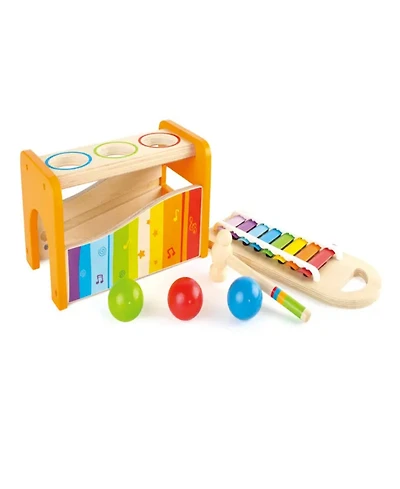 Hape Pound Tap Bench with Slide Out Xylophone