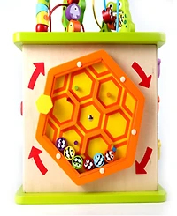 Hape Country Critters 5-Sided Play Cube Puzzle Toy