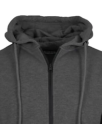 Galaxy By Harvic Women's Fleece-Lined Loose-Fit Full-Zip Sweater Hoodie Set, 3 Pack