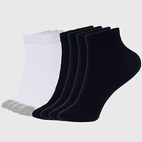 Alpine Swiss Men's Ankle Socks 8 Pack Cotton Athletic Performance Socks for Men Moisture-Wicking Cushioned Quarter Length Socks Reinforced Heel & Toe