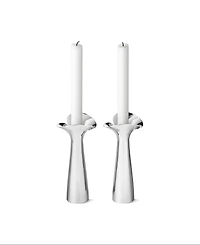 Georg Jensen Bloom Botanica Candleholder, 2 Piece