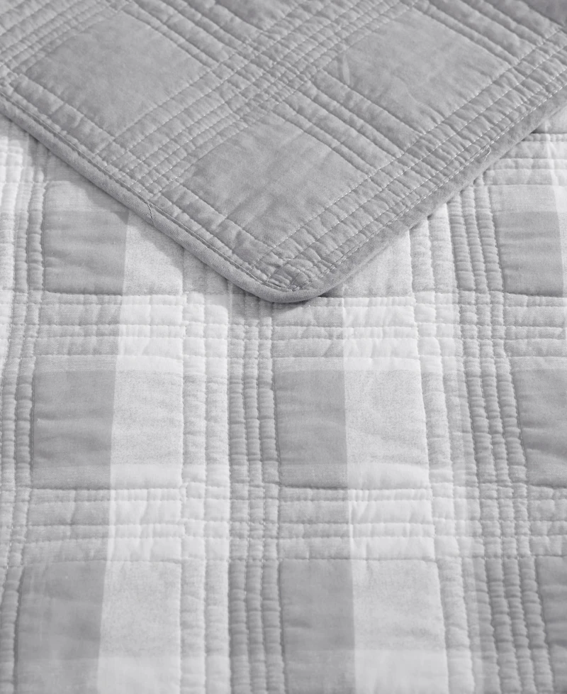 Eddie Bauer Lakehouse Plaid 3-Pc. Quilt Set, Full/Queen