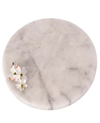 Artifacts Trading Company Marble Round Tray, 14" x 0.3"