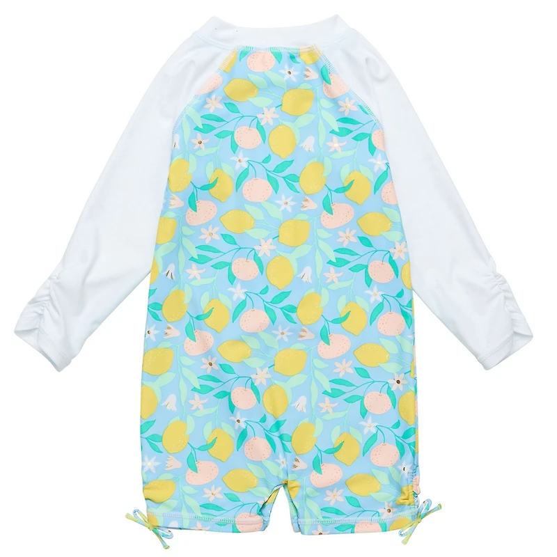 Snapper Rock Baby Girls Lemon Drops Ls Sunsuit