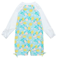 Snapper Rock Baby Girls Lemon Drops Ls Sunsuit