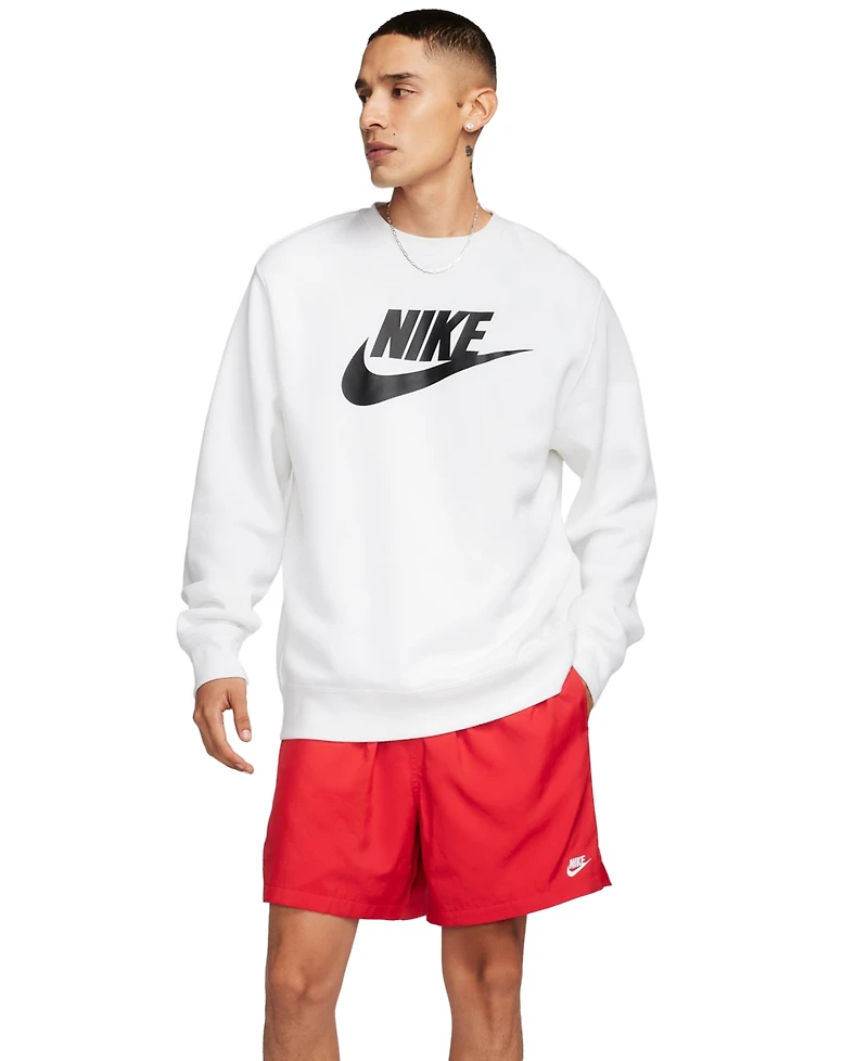 Nike Men's Club Flow Relaxed-Fit 6" Drawstring Shorts
