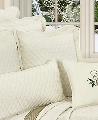 J Queen New York Marissa Quilted Decorative Pillow, 18" x 18"