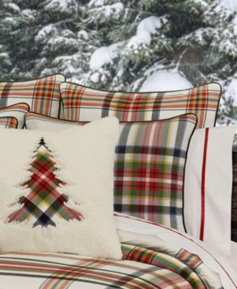J Queen New York Christopher Plaid Duvet Cover Sets