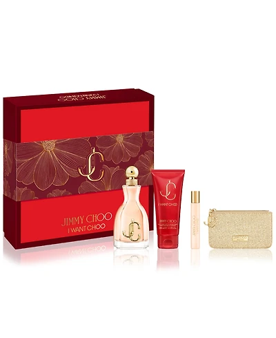 Jimmy Choo 4-Pc. I Want Choo Eau de Parfum Gift Set