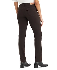 Levi's 314 Shaping Slimming Straight Leg Mid Rise Jeans