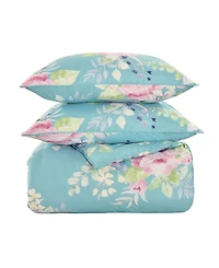 J by J Queen Esme Floral 3-Pc Comforter Set, Full/Queen