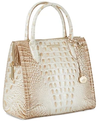 Brahmin Caroline Melbourne Medium Leather Satchel Bag