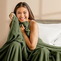 Bare Home Fleece Microplush Twin/Twin Xl Blanket