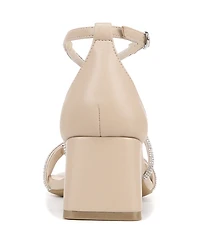 LifeStride Women's Captivate Strappy Block Heel Dress Sandals