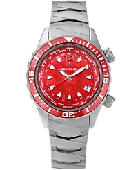 Abingdon Co. Women's Marina Diver's Multifunctional Titanium Bracelet Watch 40mm